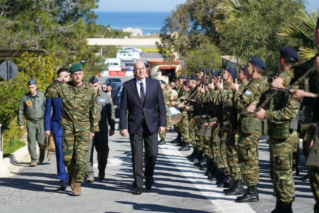 Δένδιας από Αλεξανδρούπολη: Απόλυτη αναγκαιότητα οι ισχυρές και σύγχρονες Ένοπλες Δυνάμεις