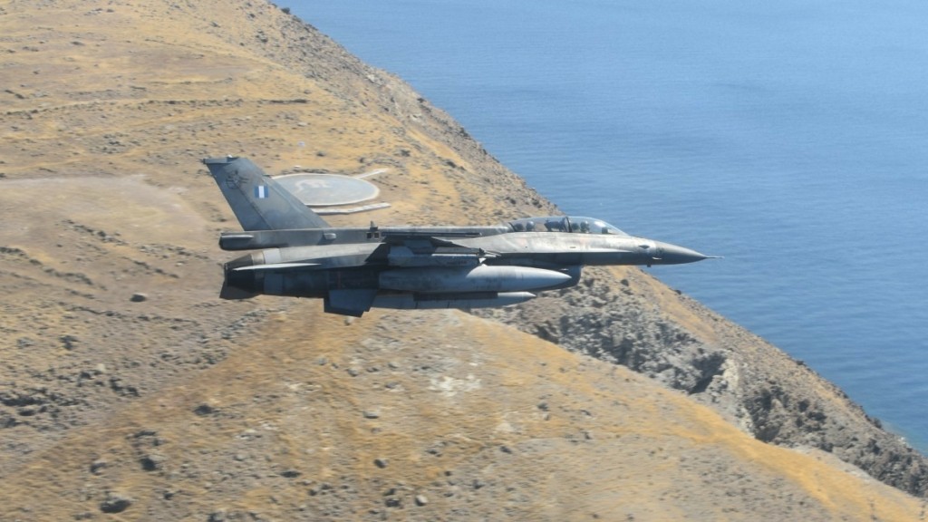 Πτώση F16 στην Ψαθούρα Αλοννήσου: Βρέθηκε ο πιλότος σώος – Η ανακοίνωση του ΓΕΑ