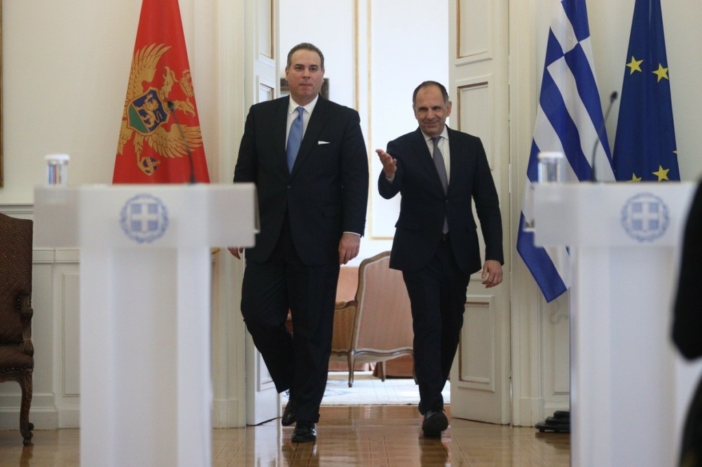 Γεραπετρίτης: Στηρίζουμε την ευρωπαϊκή προοπτική του Μαυροβουνίου -Ενθαρρύνουμε τον ανθρωπιστικό διάδρομο στη Γάζα
