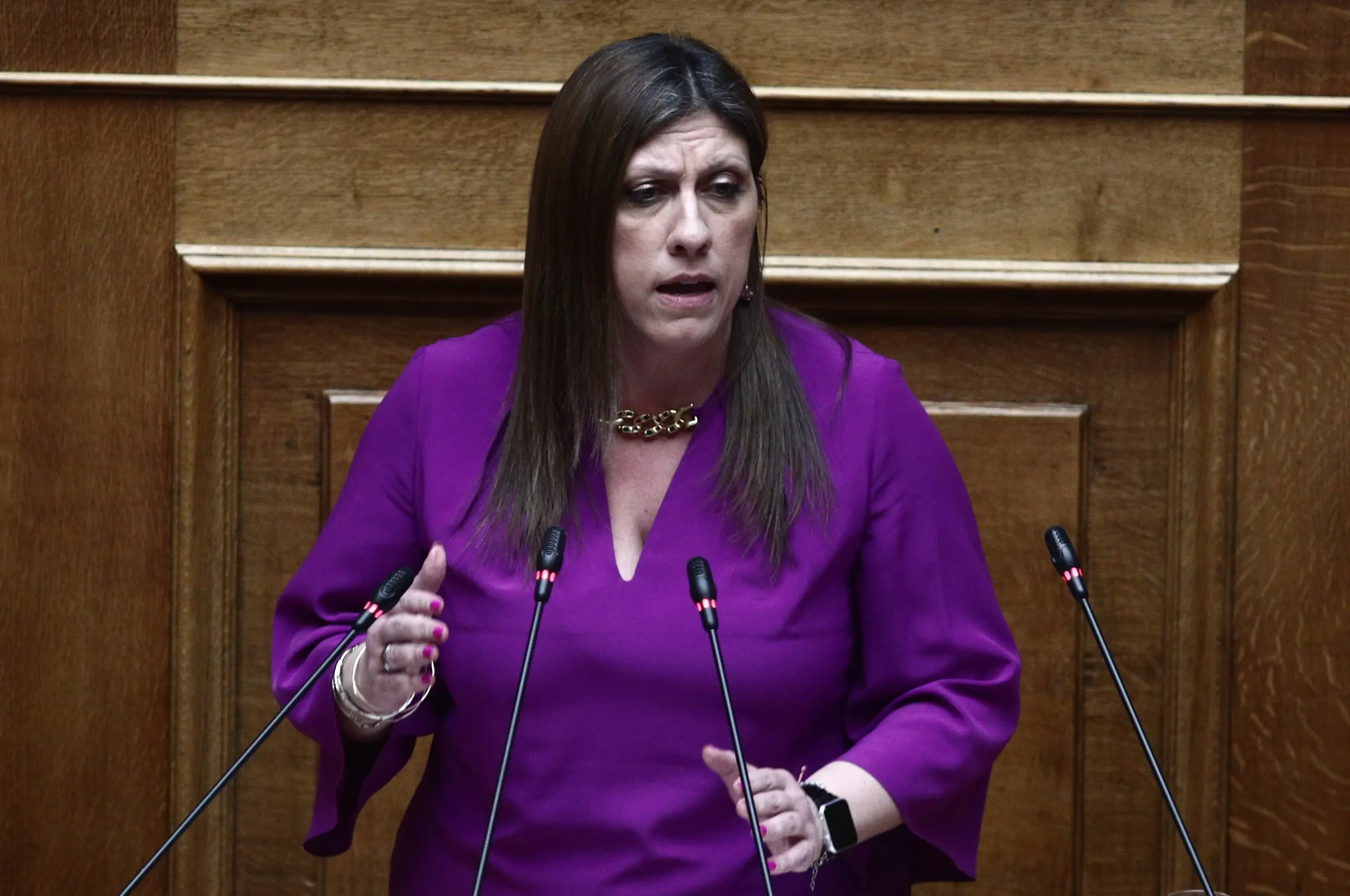 Ζωή Κωνσταντοπούλου: «Ο κ. Μητσοτάκης προσπαθεί να βάλει τη χώρα και τη Δημοκρατία για ύπνο»