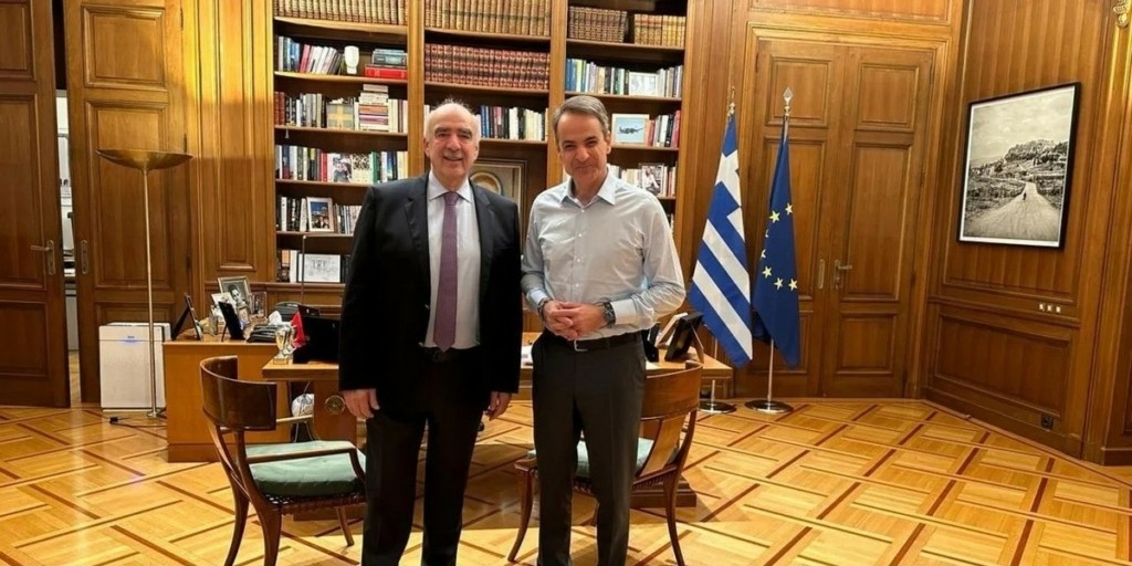 Τετ α τετ Μητσοτάκη – Μεϊμαράκη στο Μαξίμου ενόψει ευρωεκλογών