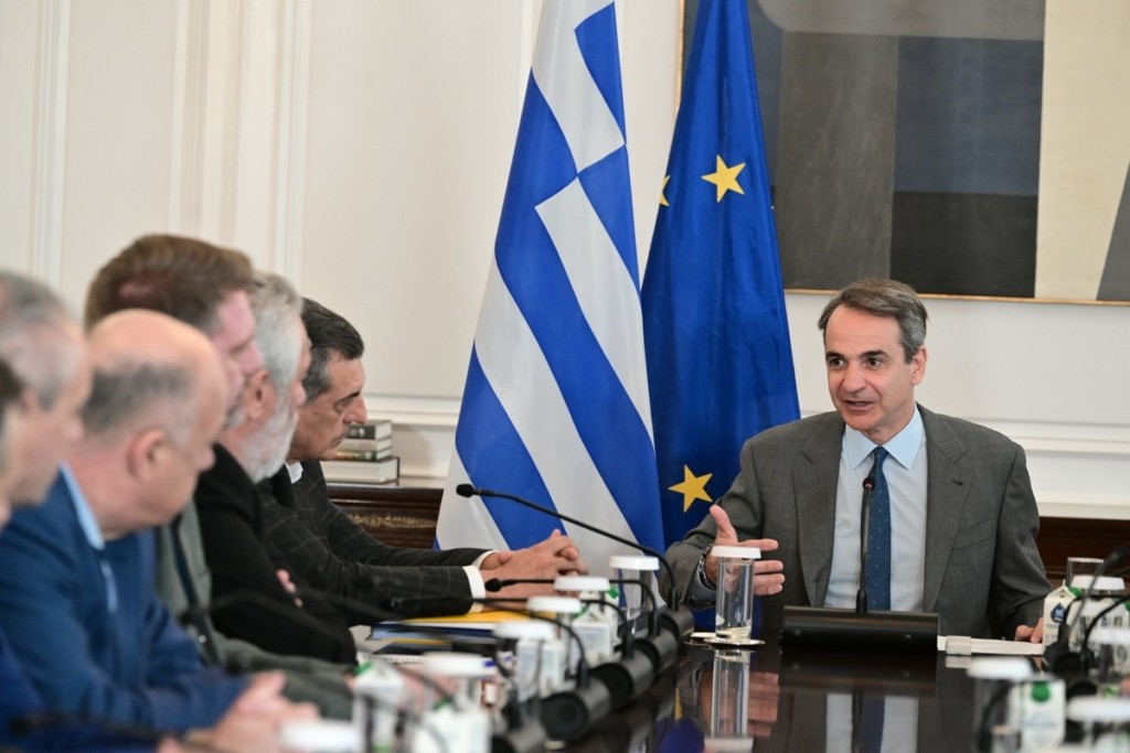 Μητσοτάκης στους θεσμικούς φορείς της Θεσσαλίας: «Τώρα ξεκινά η δύσκολη δουλειά»