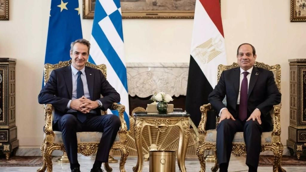 Συνάντηση Μητσοτάκη με Αλ Σίσι στο Κάιρο: Συμφωνήθηκε η σύσταση Ανώτατου Συμβουλίου Συνεργασίας Ελλάδας – Αιγύπτου