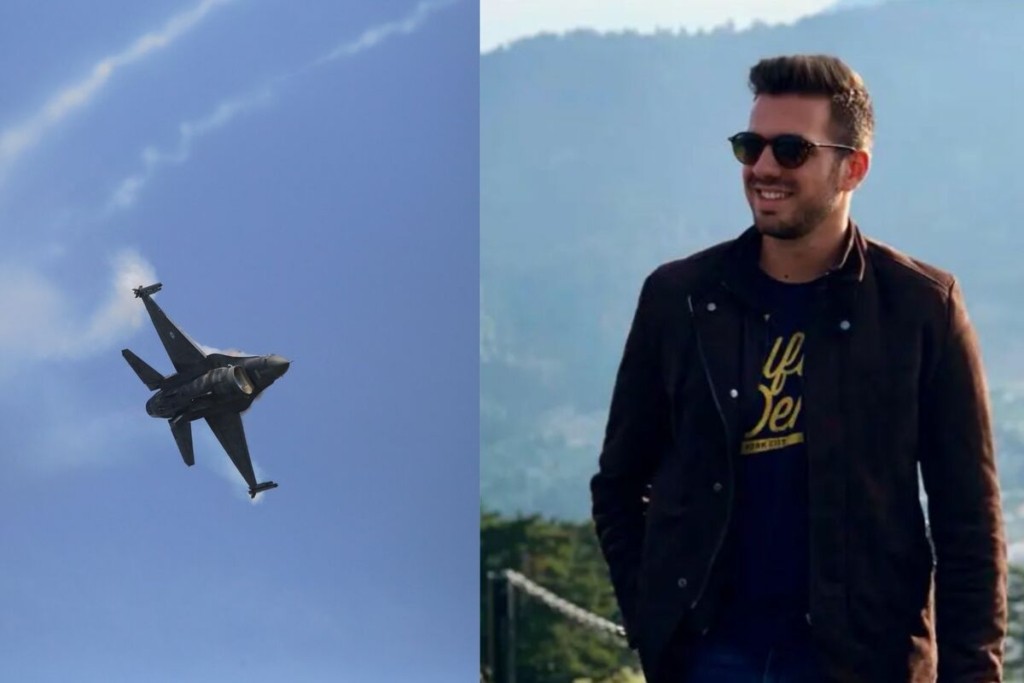 Πτώση F16 νότια της Χαλκιδικής: Τι λένε οι συγγενείς του 29χρονου πιλότου -«Τον έσωσε η ψυχραιμία του»