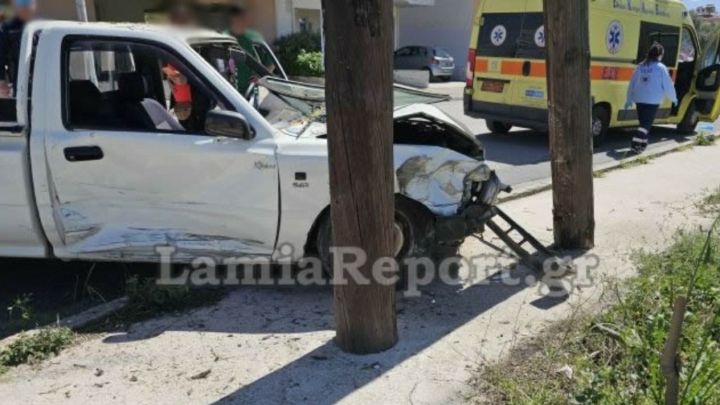 Τραυματίστηκε έγκυος σε τροχαίο στη Λαμία – Νεαρός Ρομά παραβίασε STOP