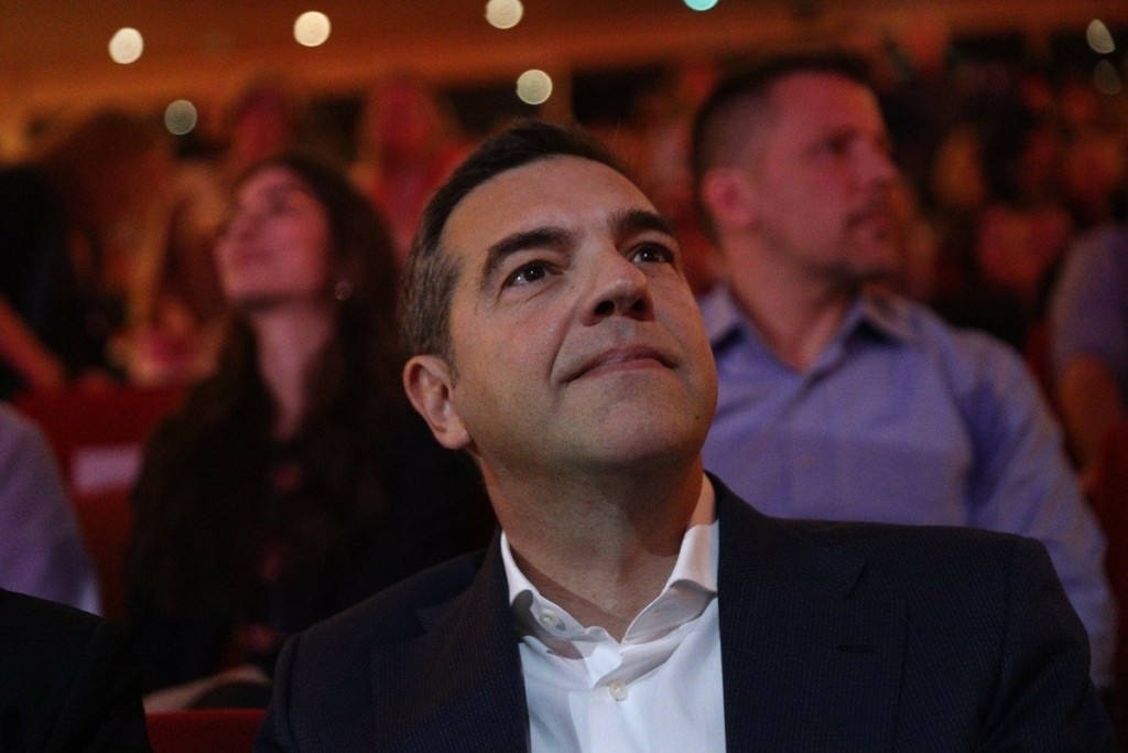 Αλέξης Τσίπρας: Παρών στην παρουσίαση του ευρωψηφοδελτίου του ΣΥΡΙΖΑ