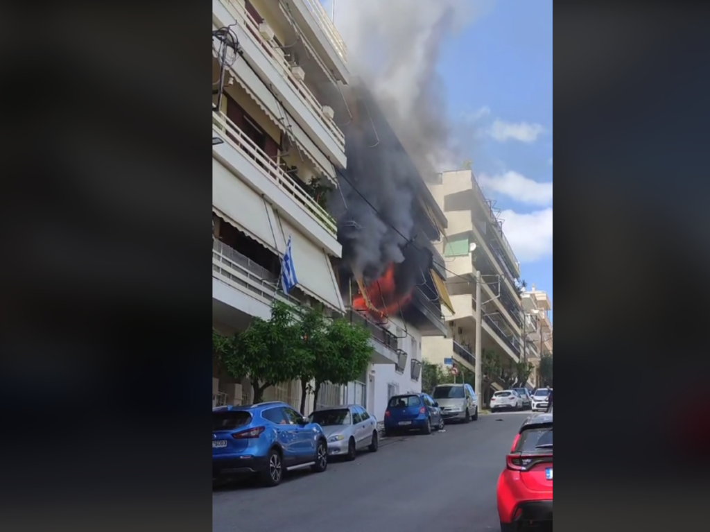Ριζούπολη: Μία σύλληψη για τη φωτιά σε πολυκατοικία το Σάββατο
