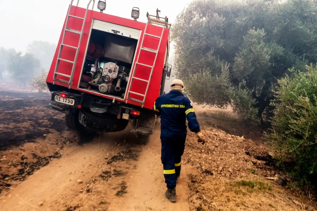 Φωτιά στα Χανία: Προληπτική εκκένωση του Δημοτικού Σχολείου, του Ναυτικού Νοσοκομείου και της Λέσχης Υπαξιωματικών