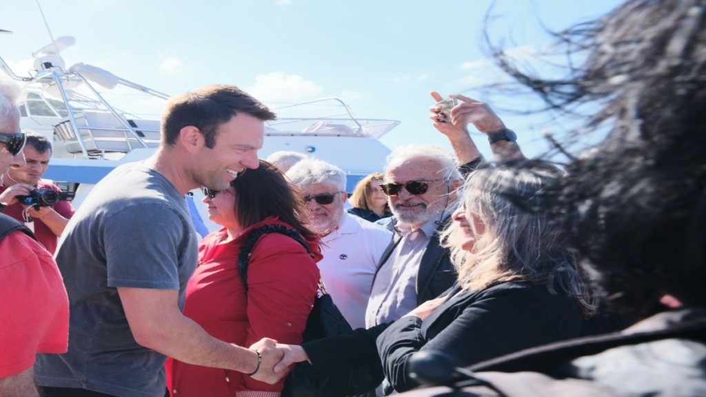 Στέφανος Κασσελάκης: Περιοδεία σε Σάμο και Χίο