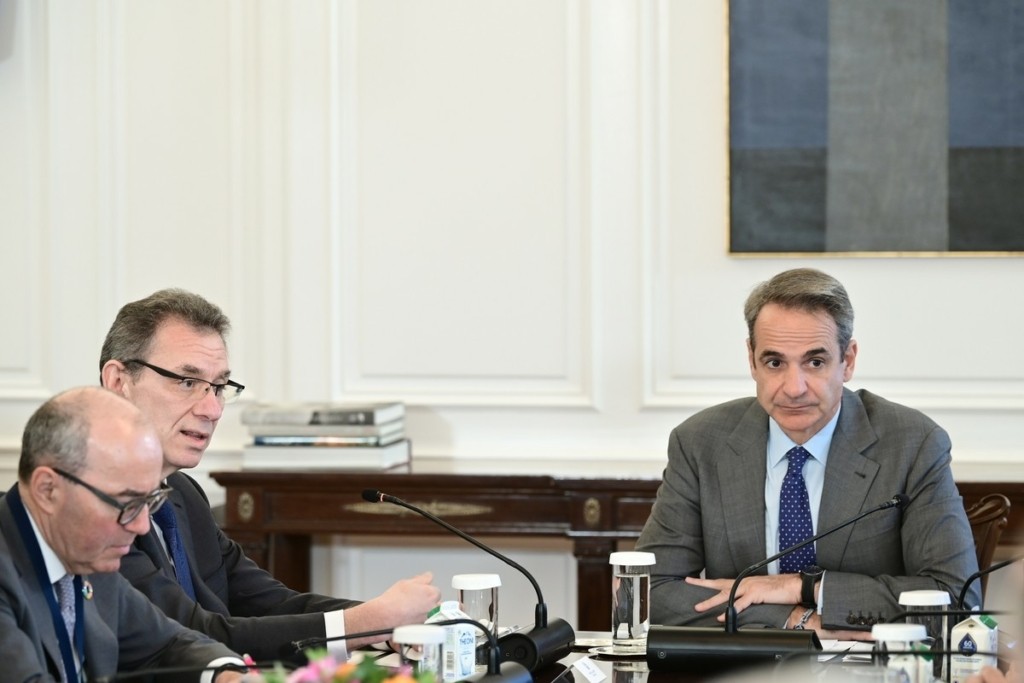 Συνάντηση Μητσοτάκη με τους επικεφαλής της παγκόσμιας φαρμακοβιομηχανίας: «Δίνουμε έμφαση στην καινοτομία»