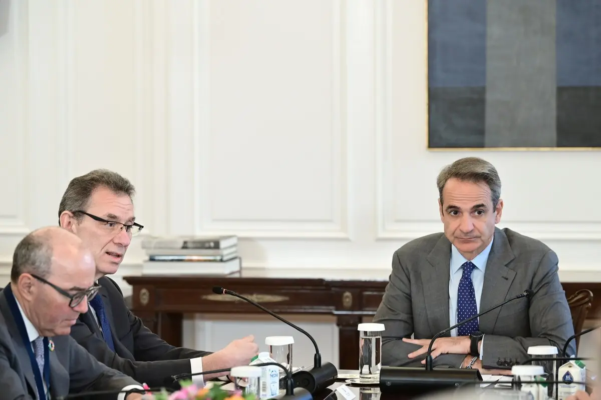 Συνάντηση Μητσοτάκη με τους επικεφαλής της παγκόσμιας φαρμακοβιομηχανίας: «Δίνουμε έμφαση στην καινοτομία»