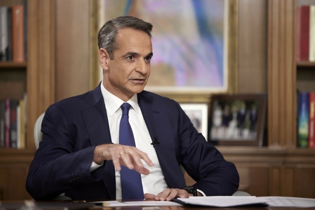Μητσοτάκης στον ΣΚΑΙ: «Ανατριχιαστικό το περιστατικό βίας στη Βουλή – Στο 33% του 2019 ο πήχης των Ευρωεκλογών»