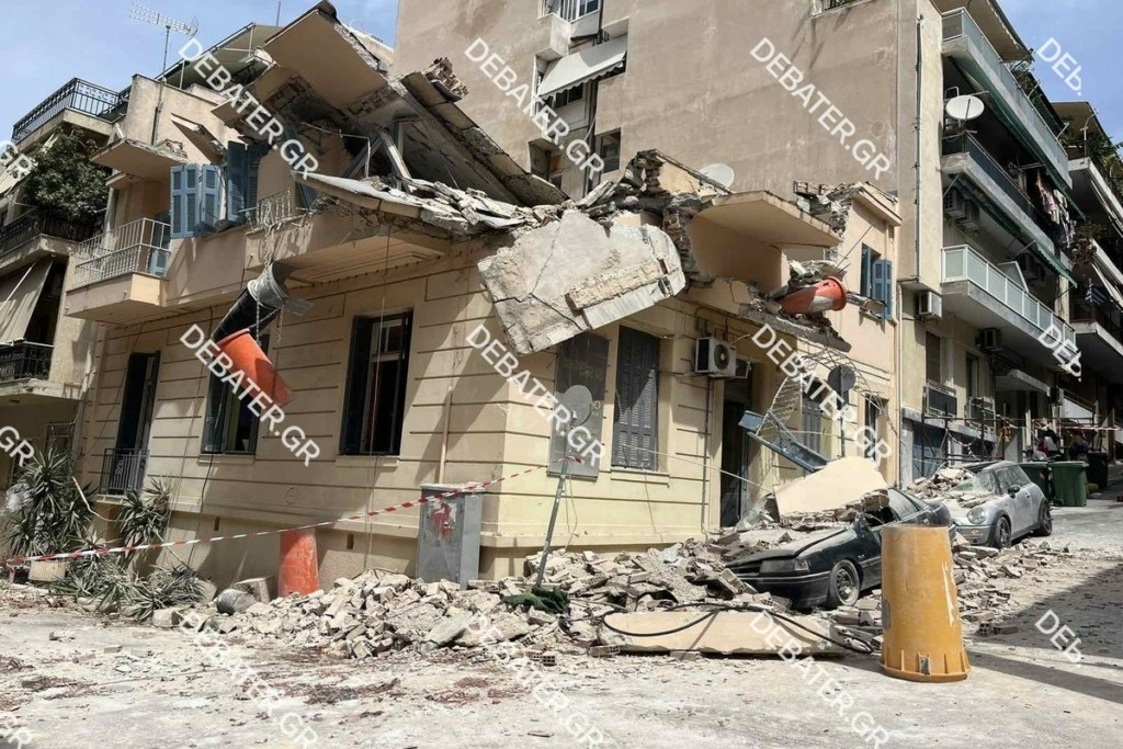 Νεκρός αστυνομικός 31 ετών μετά τη μερική  κατάρρευση κτιρίου στον Πειραιά -7 προσαγωγές