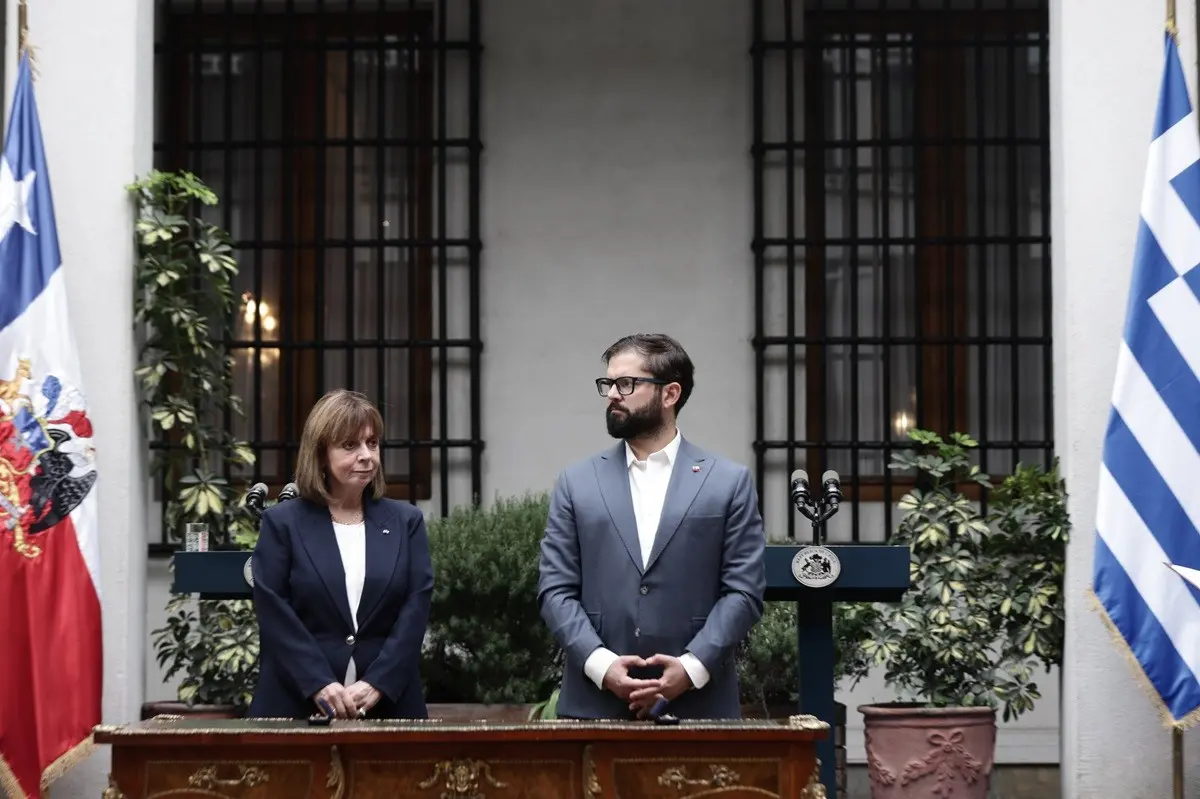Στην Χιλή η Σακελλαροπούλου μετά από πρόσκληση του προέδρου Γκαμπριέλ Μπόριτς