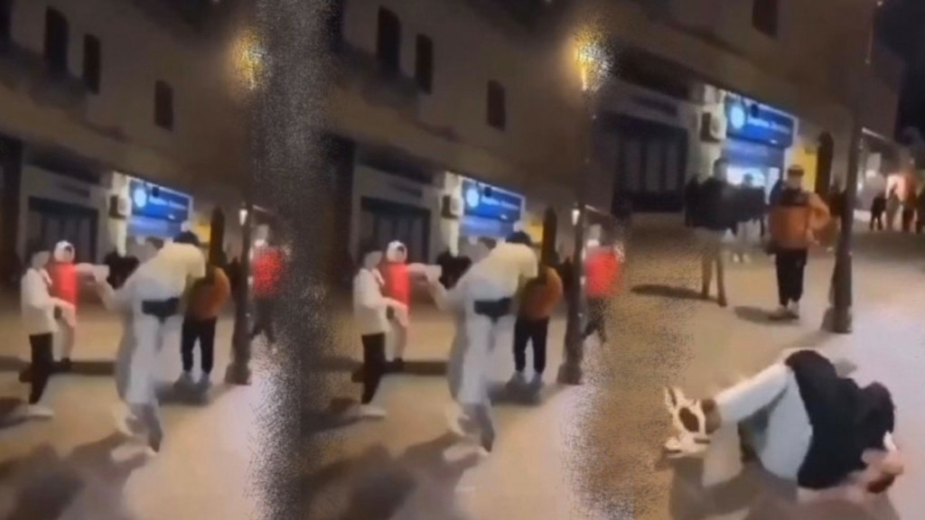 Σοκαριστικό βίντεο από άγριο ξυλοδαρμό μεταξύ ανηλίκων στα Χανία – «Βγάζει αίμα, έλα, στοπ!»
