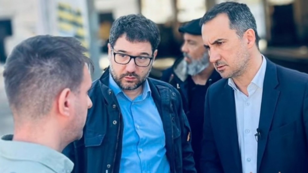 Ο Χαρίτσης στο μηχανοστάσιο της Hellenic Train: «Ένα χρόνο μετά το έγκλημα των Τεμπών και τίποτα δεν έχει αλλάξει στον σιδηρόδρομο»