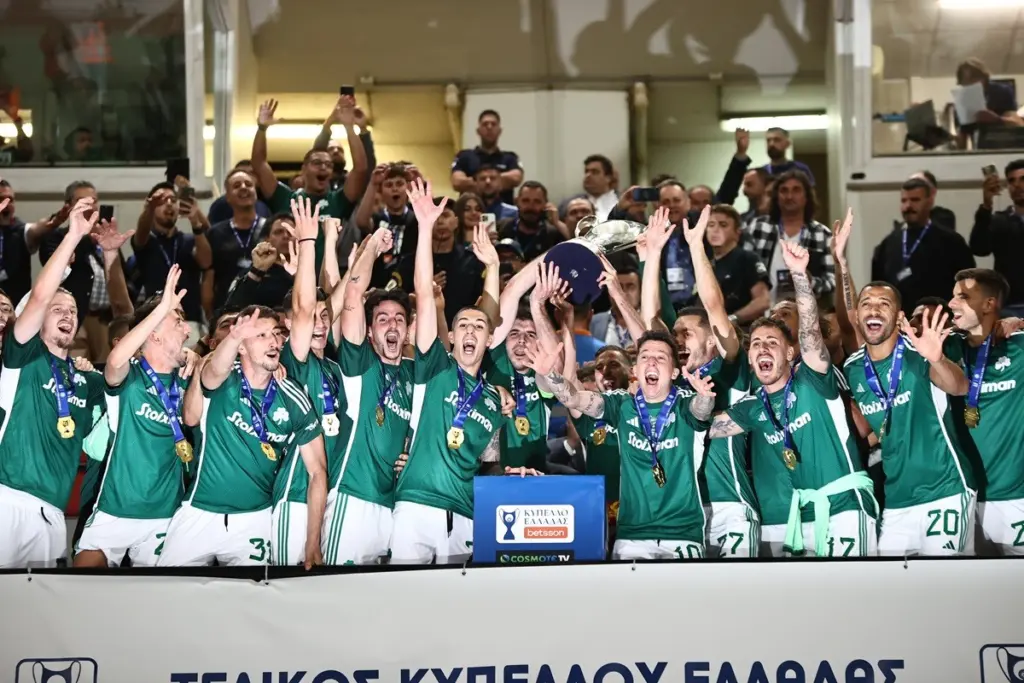 Κυπελλούχος Ελλάδας ο Παναθηναϊκός – Σόκαρε στο 90+7′ τον Άρη