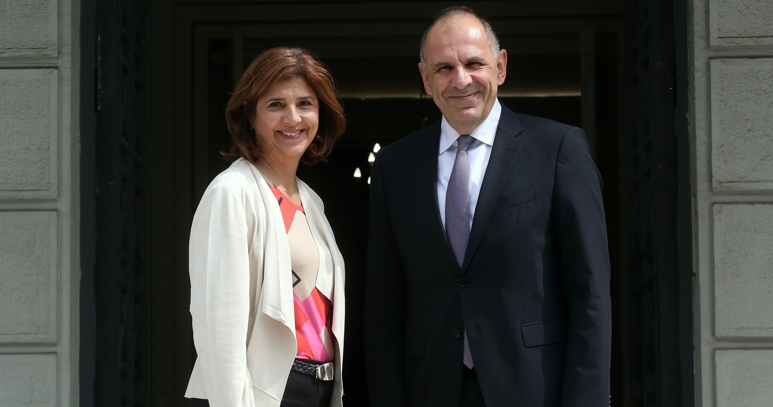 Συνάντηση Γεραπετρίτη με την προσωπική απεσταλμένη του ΓΓ του ΟΗΕ για το Κυπριακό