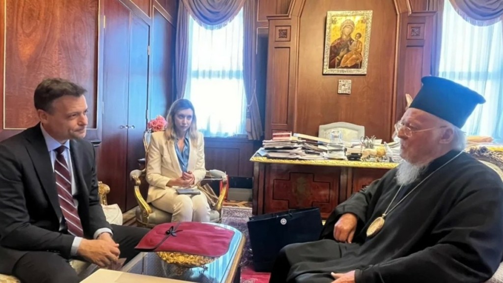 Συνάντηση Χάρη Δούκα – Βαρθολομαίου στην Κωνσταντινούπολη: “Η Μονή της Χώρας ανήκει σε όλη την ανθρωπότητα”