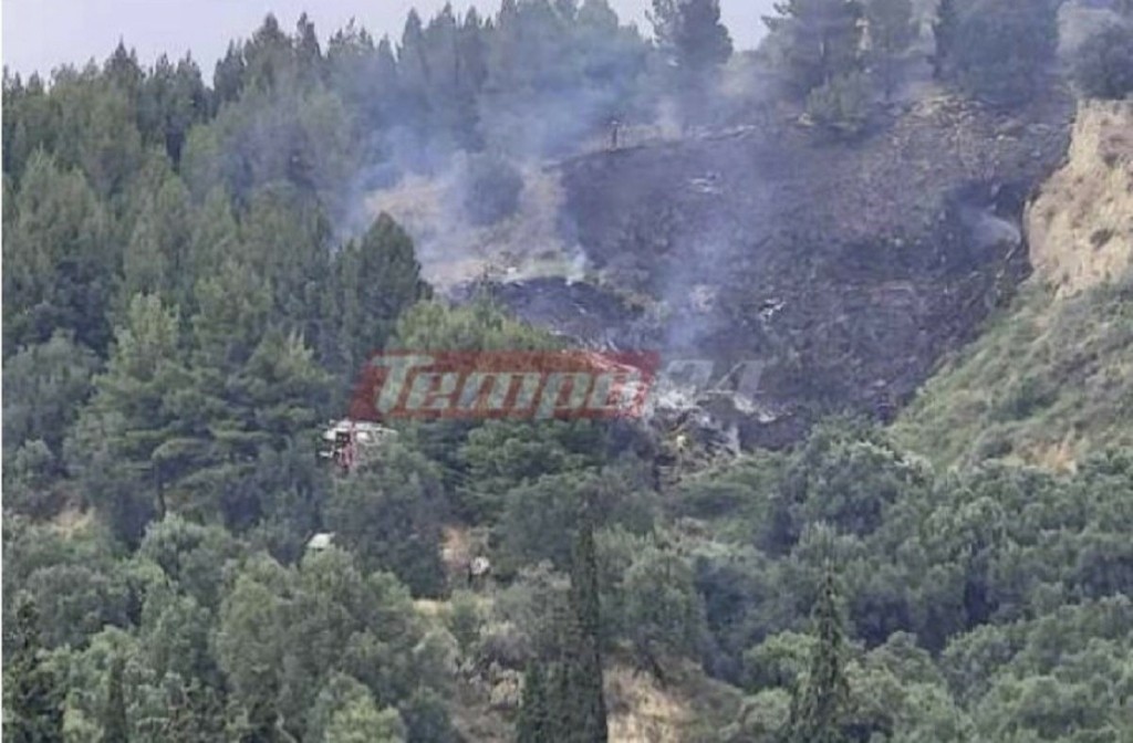 Φωτιά στην περιοχή του Αγίου Φανουρίου στην Πάτρα