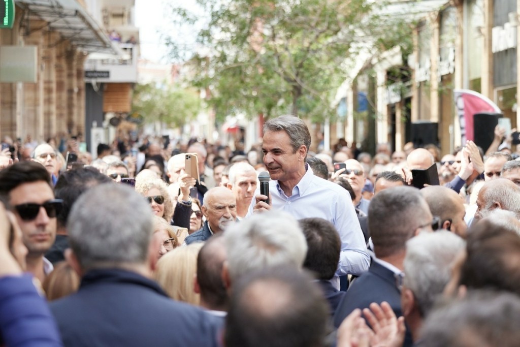 Μητσοτάκης από τη Χίο: Το ζητούμενο των ευρωεκλογών είναι η πολιτική σταθερότητα