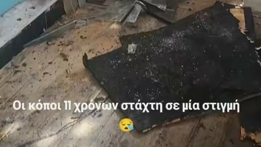 Νίκαια: Η συγκινητική ανάρτηση ιδιοκτήτριας μαγαζιού που καταστράφηκε από μια κατσαρόλα λάδι (vid)