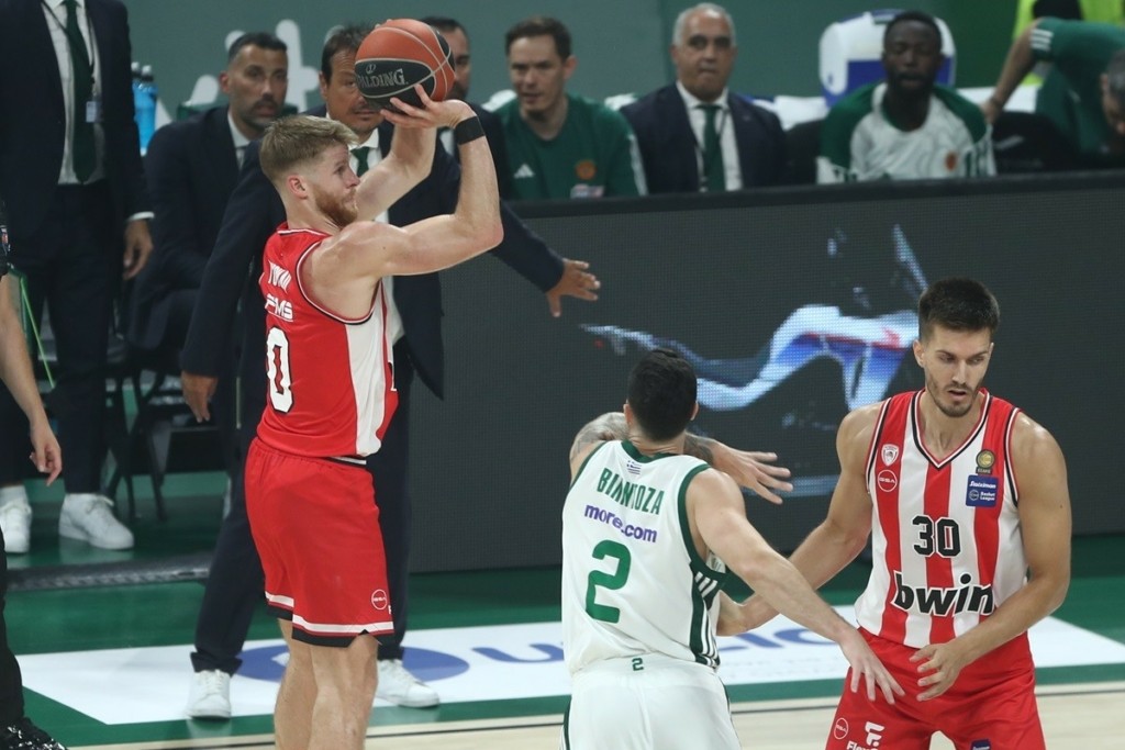 Παναθηναϊκός – Ολυμπιακός 84-89: «Ερυθρόλευκο» break στο ΟΑΚΑ και 0-1