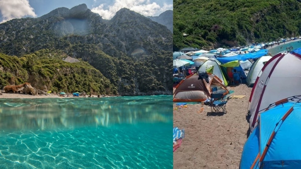 Εύβοια: Παραλία γέμισε το τριήμερο του Αγίου Πνεύματος – Αντιδράσεις από τους ντόπιους
