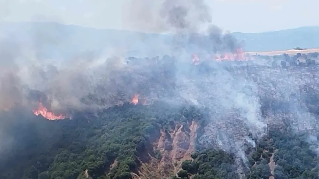 Μπαράζ πυρκαγιών σε όλη τη χώρα – Μηνύματα του 112 σε Λάρισα, Πέλλα, Κιλκίς