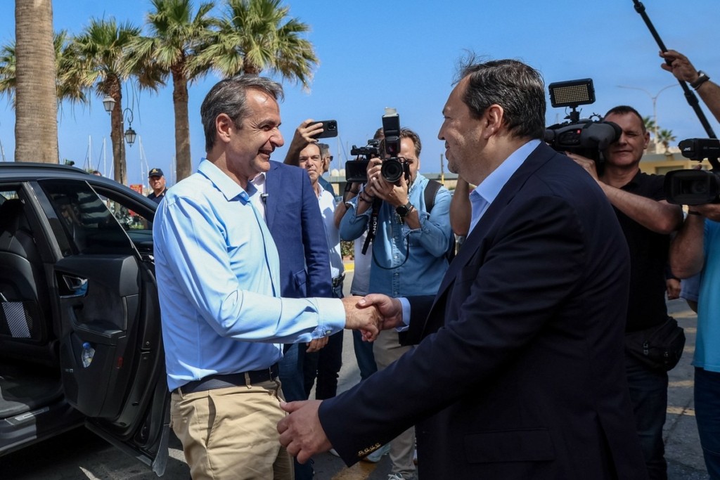 Μητσοτάκης από Ηράκλειο: H Κρήτη θα είναι ξανά «γαλάζια» στις ευρωεκλογές της 9ης Ιουνίου