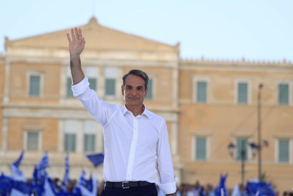 Μητσοτάκης στο Σύνταγμα: «Δυνατή ΝΔ σημαίνει δυνατή Ελλάδα στην Ευρώπη»