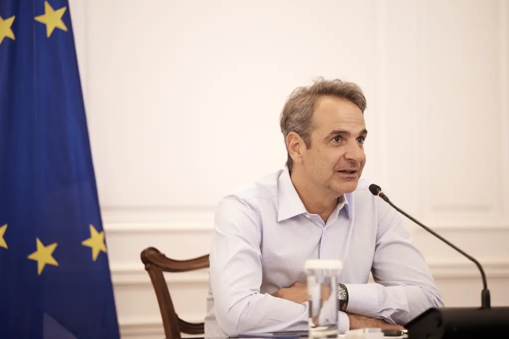 Κυριάκος Μητσοτάκης: Συμμετείχε σε τηλεδιάσκεψη του ΕΛΚ