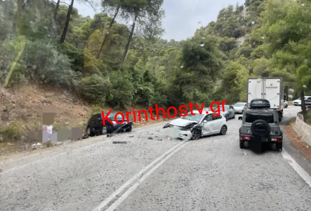 Σοβαρό τροχαίο στην Π.Ε.Ο Ισθμού-Επιδαύρου – Μεταφέρονται στο νοσοκομείο τραυματίες
