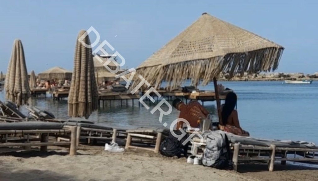 Ρόδος: Γιατί παραμένει ανοικτό το beach bar με τις ξαπλώστρες μέσα στη θάλασσα – Αποκλειστικά πλάνα του DEBATER