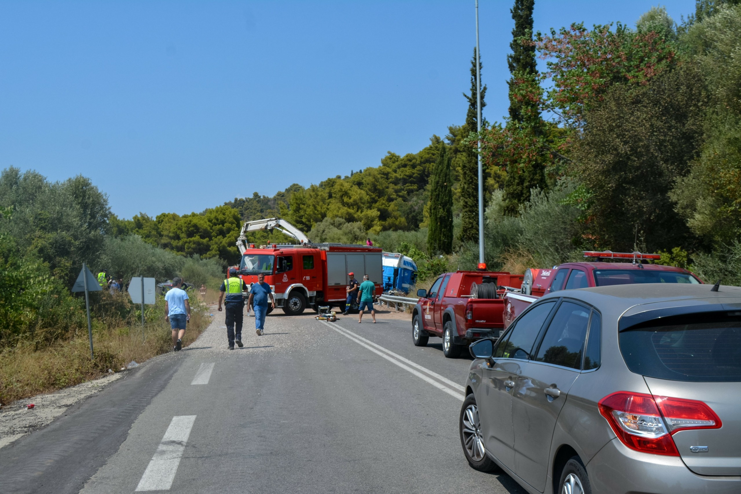 Κυπαρισσία: Στη ΜΕΘ του 401 στην Αθήνα ο 19χρονος τραυματίας – Φρουρούμενος νοσηλεύεται ο οδηγός της νταλίκας