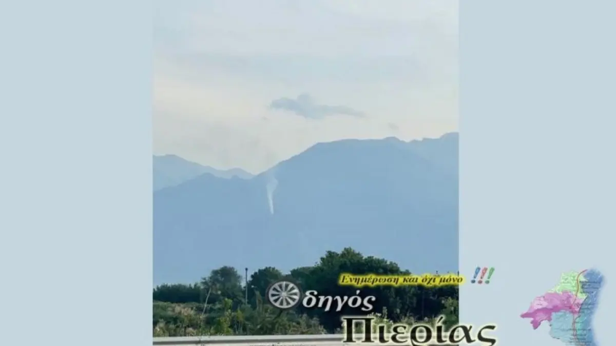 Φωτιά στον Όλυμπο: Χωρίς ενεργό μέτωπο η πυρκαγιά