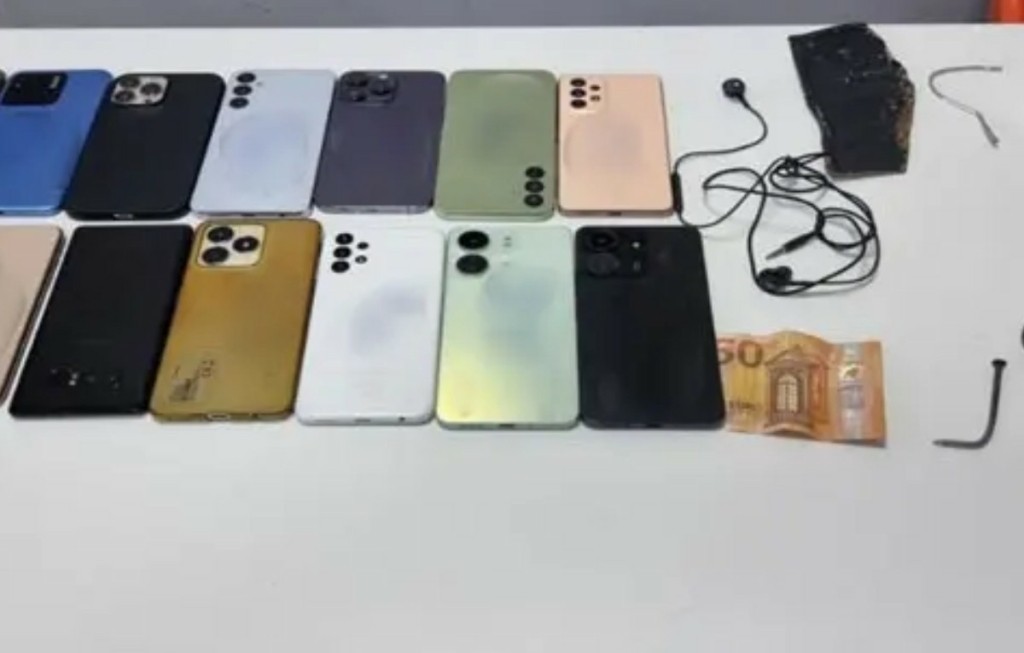 Ειδική επιχείρηση της αστυνομίας στις φυλακές Αυλώνα – Βρέθηκε λάμα 17 εκ. και 14 κινητά