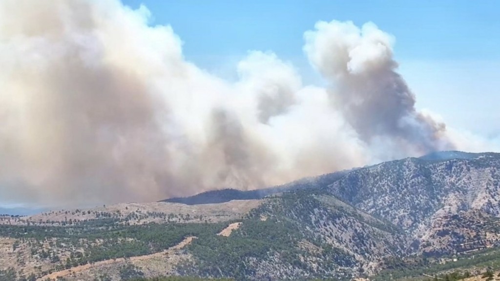 Εκτός ελέγχου η φωτιά στην Χίο – Ενισχύθηκαν οι δυνάμεις της Πυροσβεστικής – Μάχη με τις φλόγες και στην Κω
