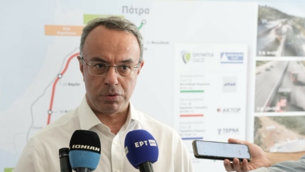 Σταϊκούρας: Εντός χρονοδιαγράμματος βρίσκεται η κατασκευή του αυτοκινητόδρομου Πατρών – Πύργου