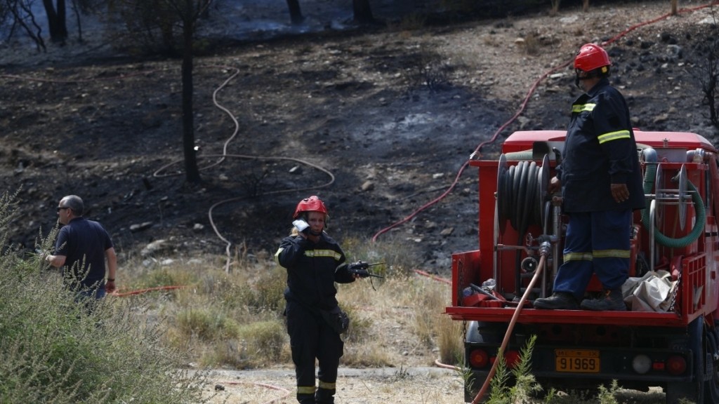 Φωτιά στα Γλυκά Νερά: Συνελήφθη υπάλληλος της εταιρείας που κατασκευάζει drones – Του επιβλήθηκε πρόστιμο 4.675€