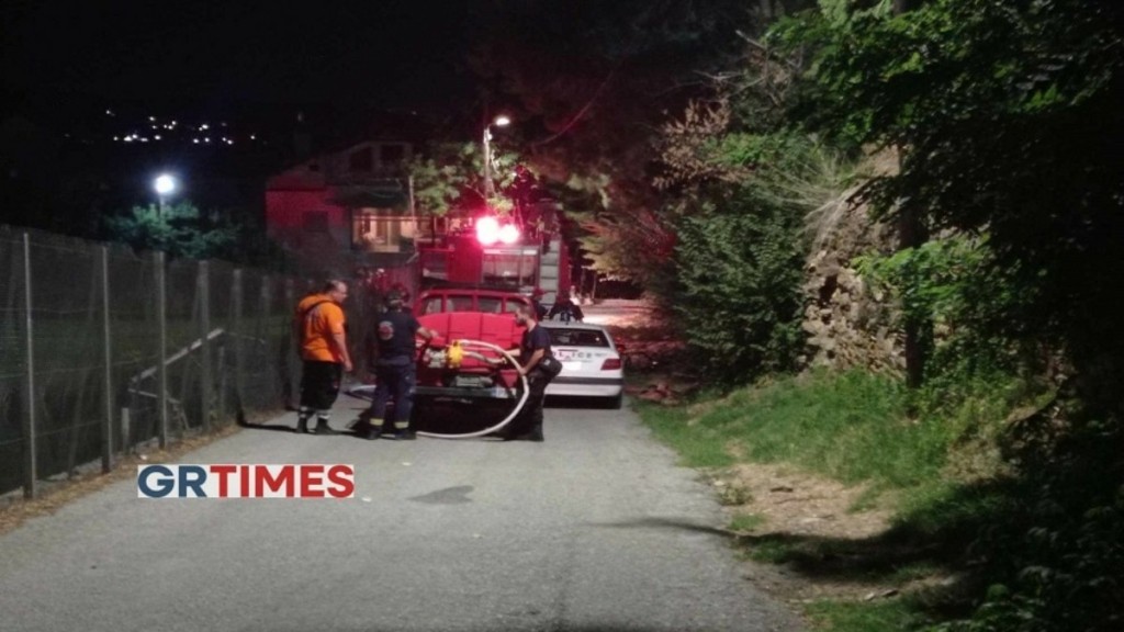 Αναστάτωση στον Χορτιάτη Θεσσαλονίκης – Μικρή εστία φωτιάς λόγω κροτίδας που πέταξαν ανήλικοι