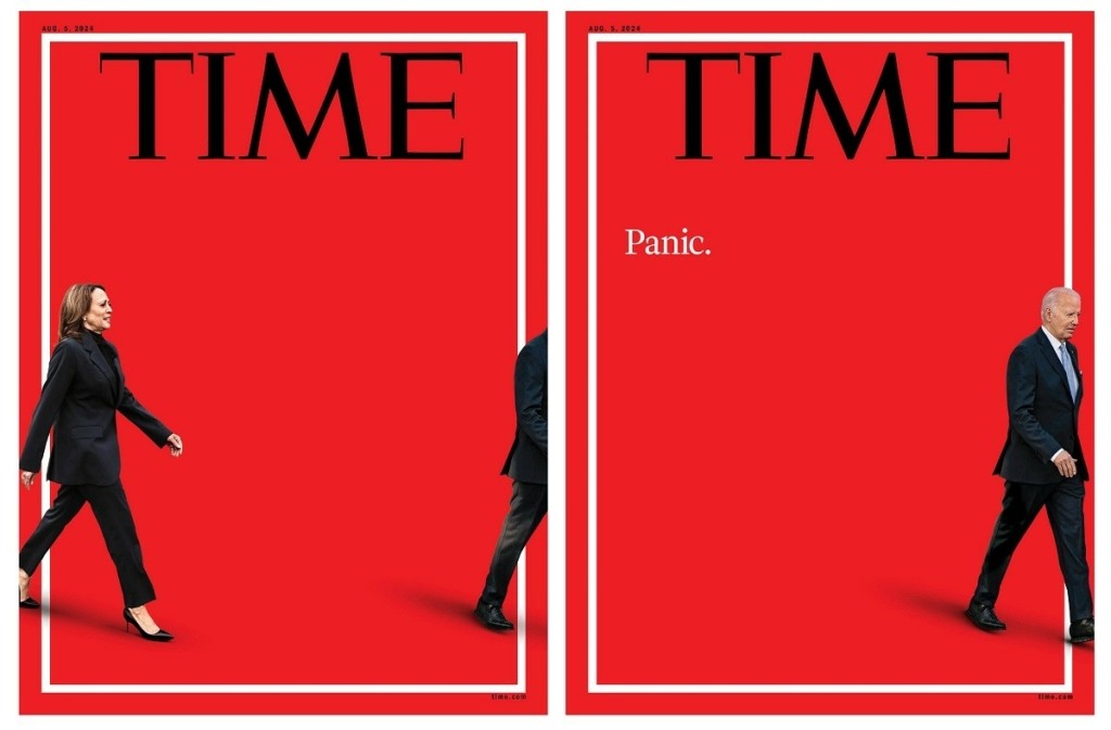 ΗΠΑ: Το εξώφυλλο του Time με την αποχώρηση του Μπάιντεν και την έλευση της Καμάλα Χάρις