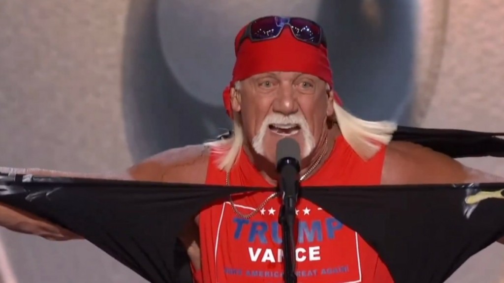 Τραμπ: Ο Hulk Hogan έσκισε τη μπλούζα του φωνάζοντας: “Πυροβόλησαν τον ήρωά μου”