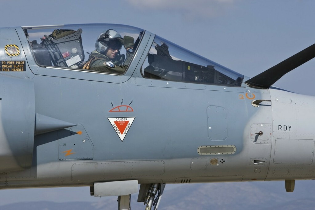Εγκατάλειψη μαχητικού Mirage στην Τανάγρα -Σώος ο πιλότος