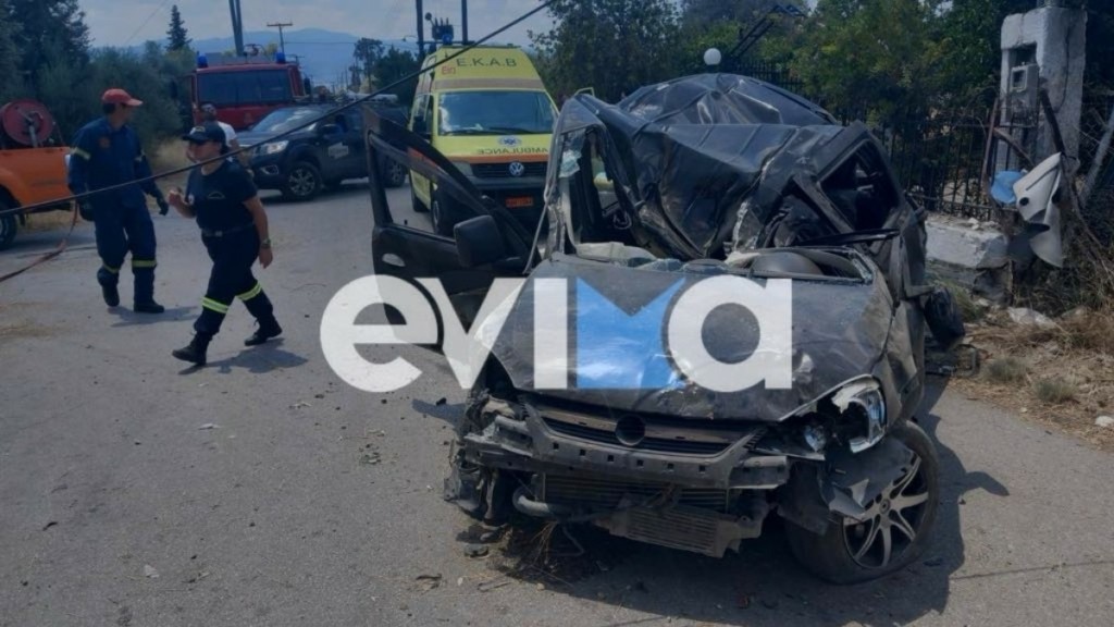 Εύβοια: Νεκρός 22χρονος σε τροχαίο – Έπεσε σε κολώνα της ΔΕΗ