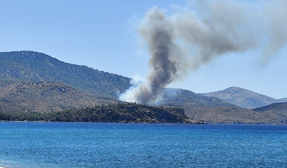 Φωτιά τώρα στη Χίο – Ήχησε το 112 για εκκένωση της περιοχής Μετόχι