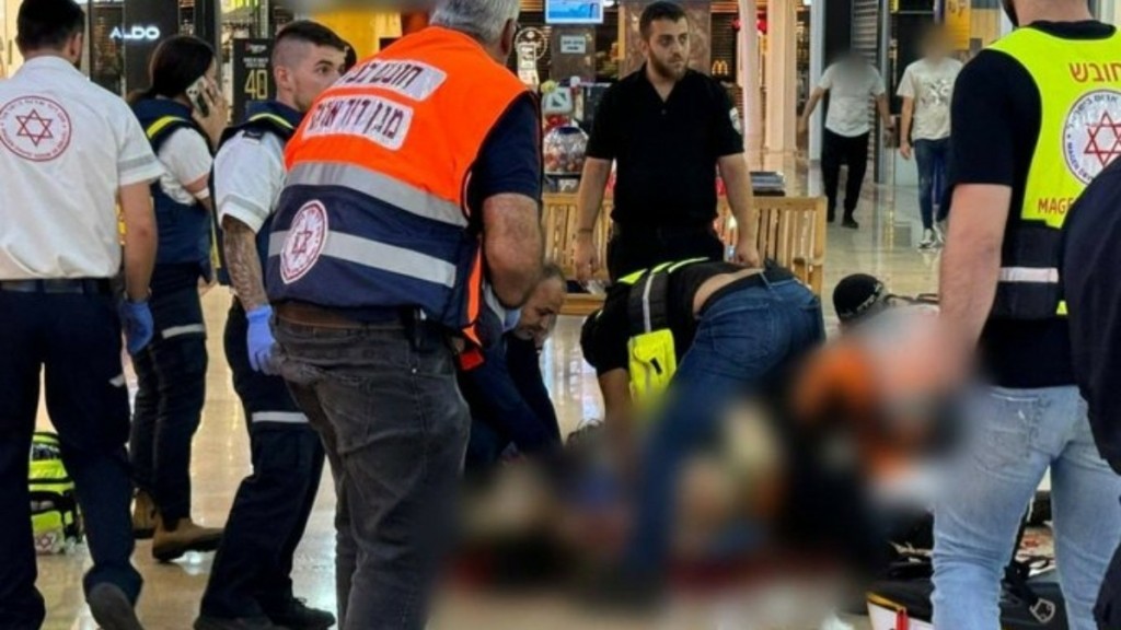 Ισραήλ: Επίθεση με μαχαίρι σε εμπορικό κέντρο –Δύο τραυματίες (vid)
