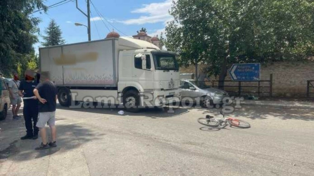 Φθιώτιδα: Φορτηγό χτύπησε 16χρονο που έκανε ποδήλατο