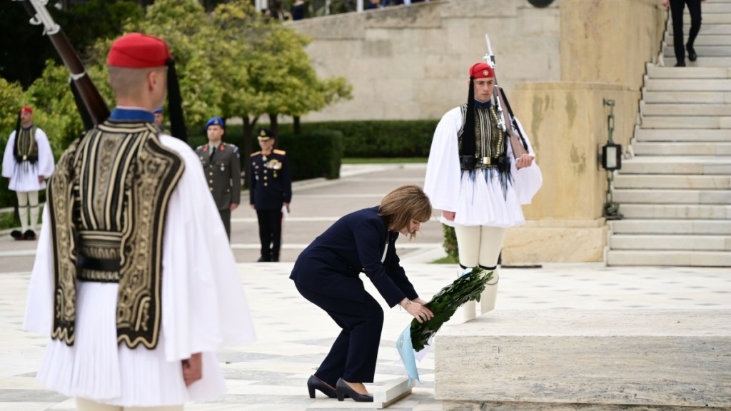 Η Κατερίνα Σακελλαροπούλου θα παραστεί στο Αρχιερατικό Μνημόσυνο για τους πεσόντες κατά την τουρκική εισβολή στην Κύπρο