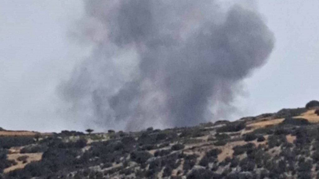 Φωτιά σε θερμοκήπιο στον Φοίνικα Σύρου
